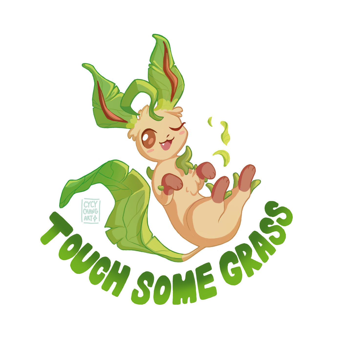 Leafeon sticker