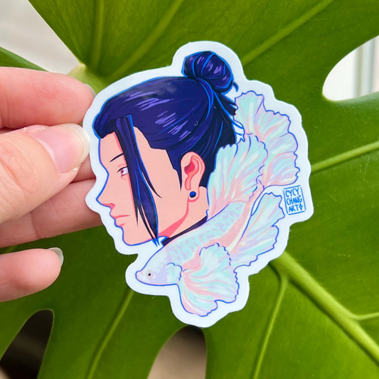 Geto fish sticker
