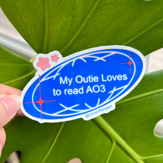 AO3 Severance sticker