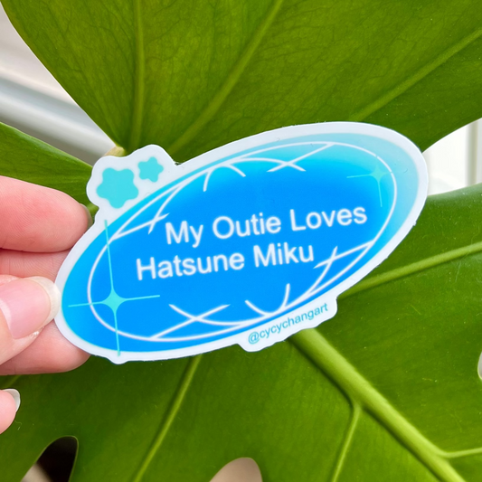 Hatsune Miku Severance sticker