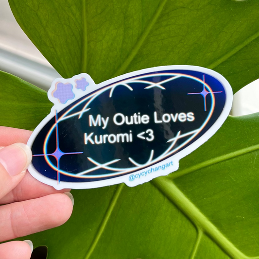 Kuromi Severance sticker