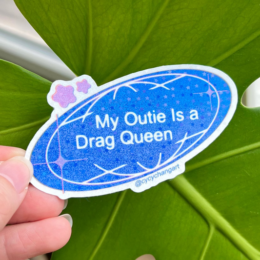 Drag Queen Severance sticker