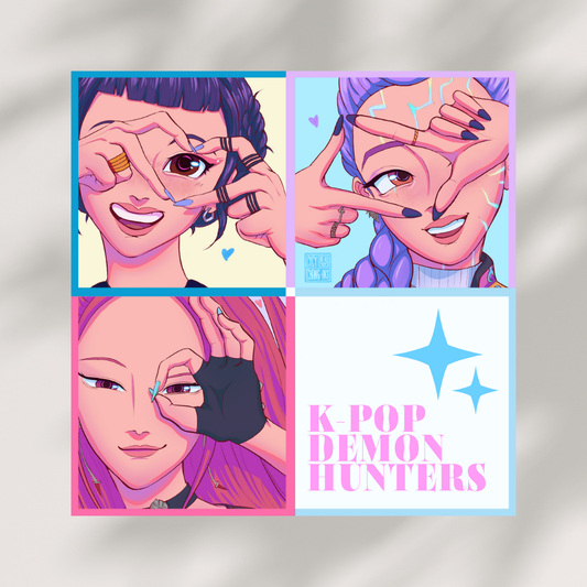 K-pop Demon Hunters Print
