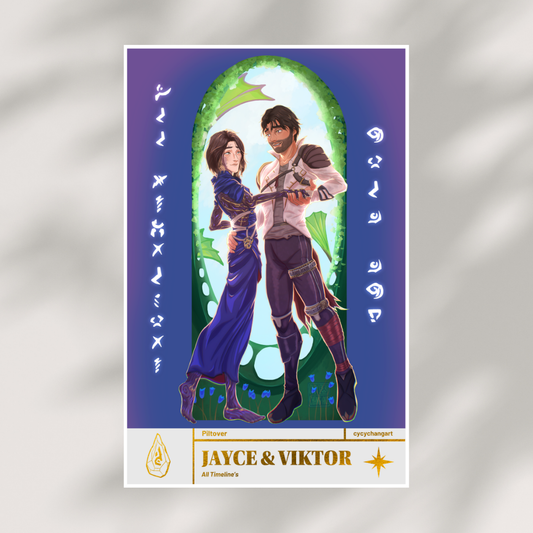 Jayce & Viktor Dancing S2 Print