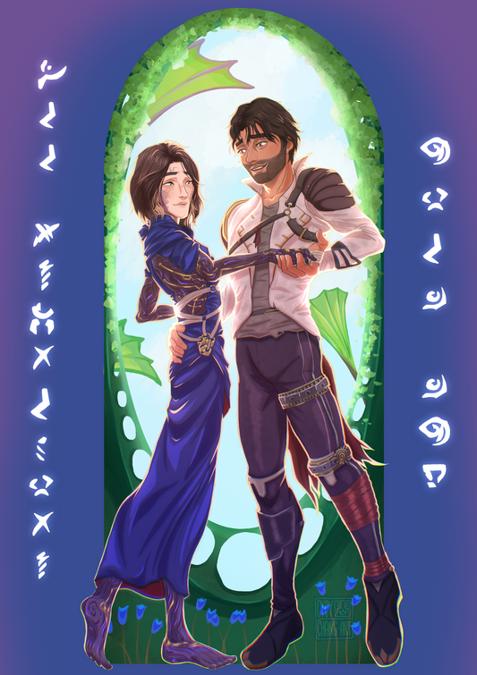 Jayce & Viktor Dancing S2 Print