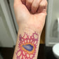 Hexgem Arcane temporary tattoo