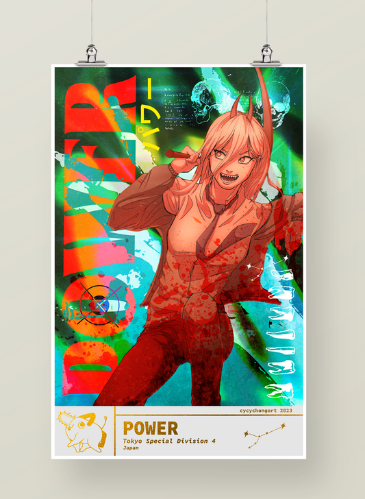 Power Graphic Print