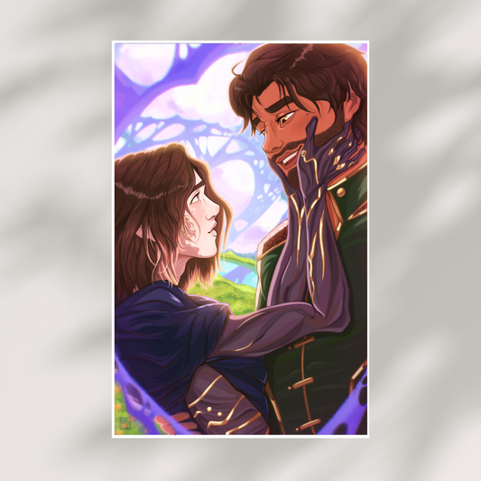 Jayvik Gazing Print