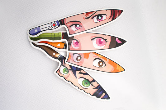 Slayer knife stickers