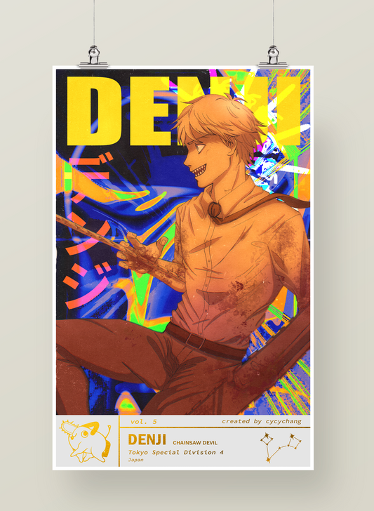 Denji Graphic Print