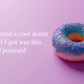 Blender Donut meme postcard
