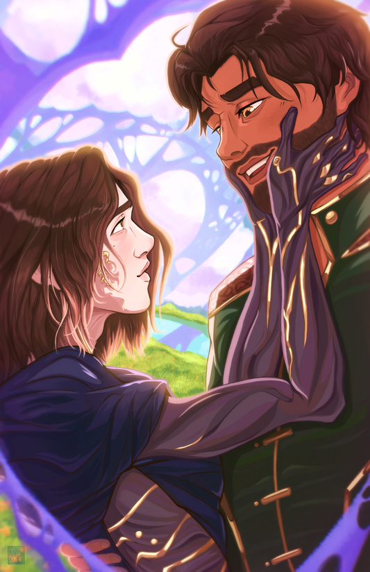 Jayvik Gazing Print