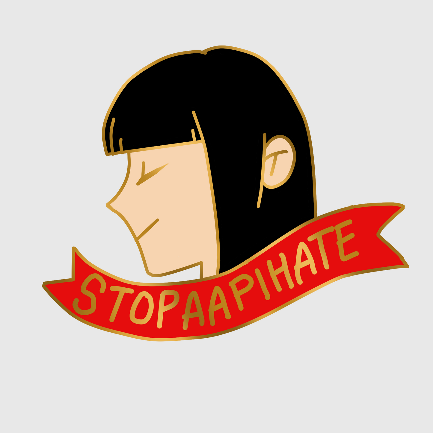 STOPAAPIHATE PIN