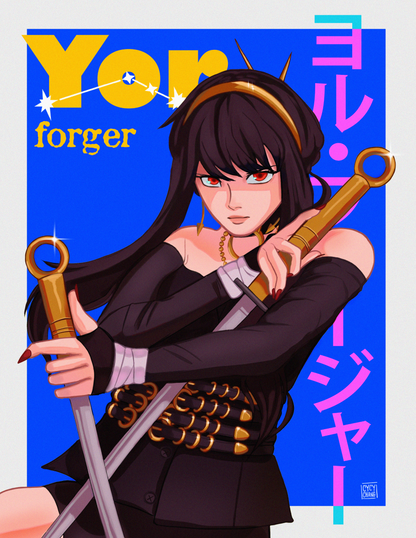 Yor Forger Print